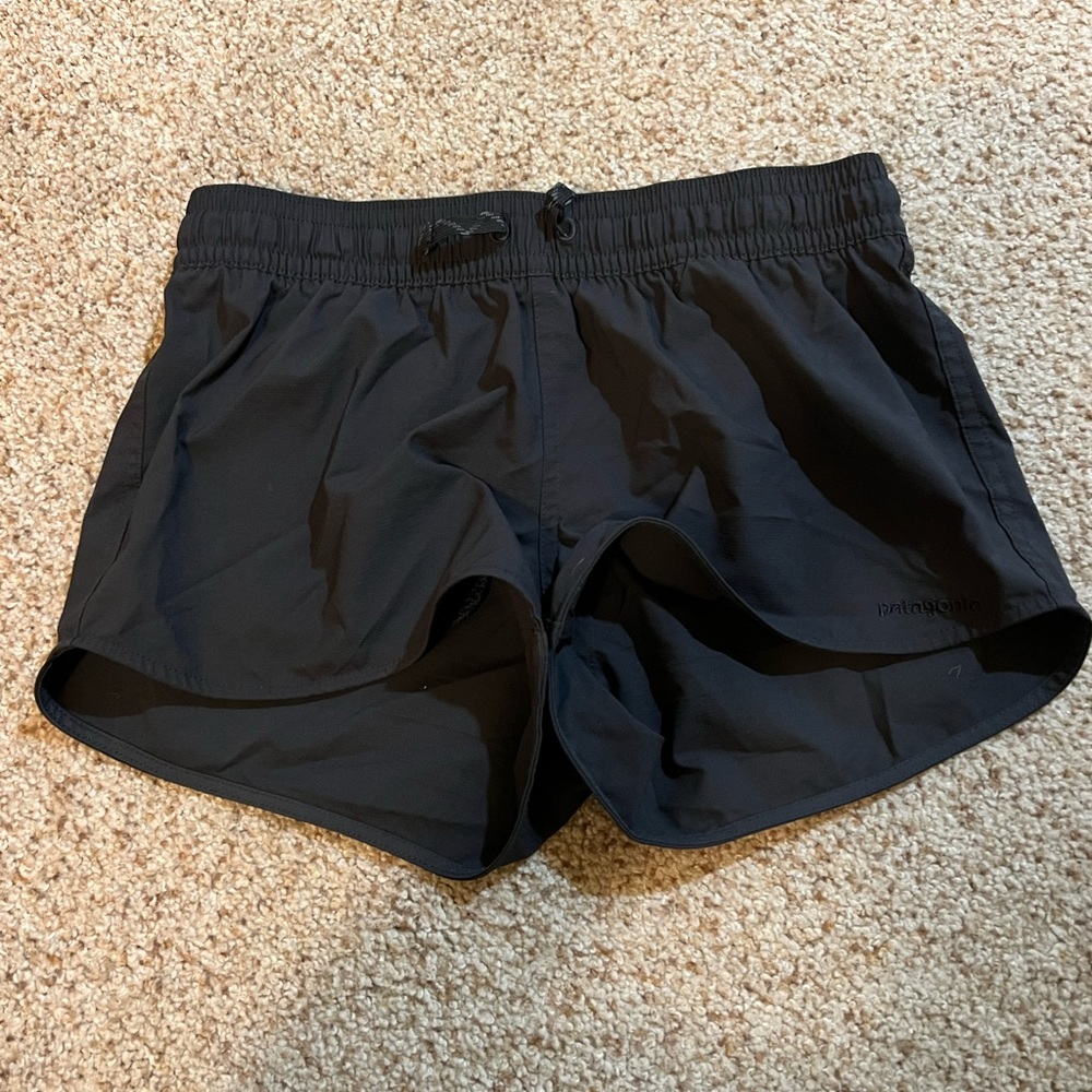 Black Patagonia shorts